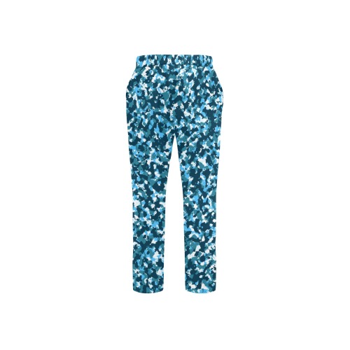 FridayBlue(7) Men's All Over Print Casual Trousers (Model L68)