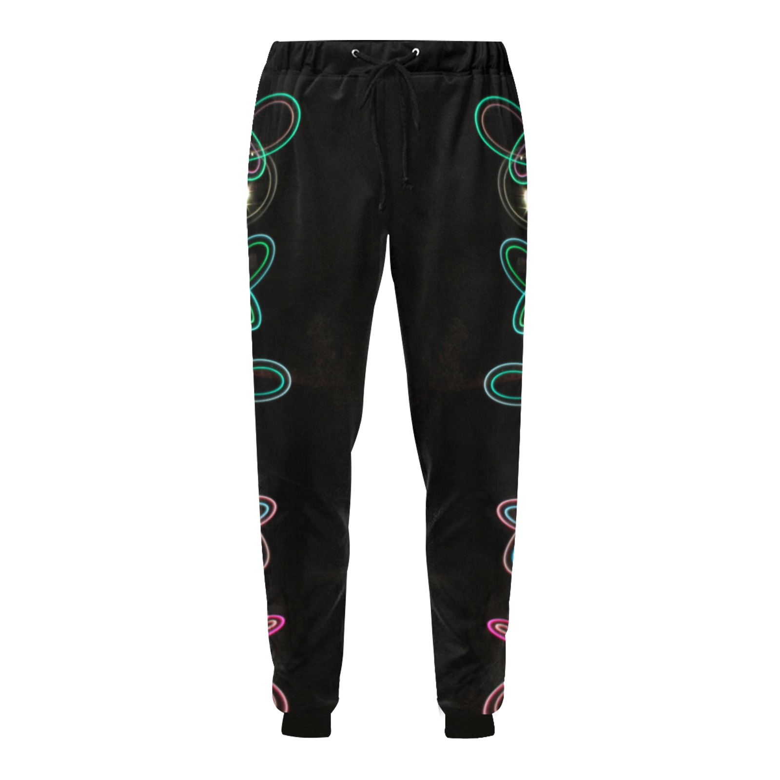 Self Poitrait Jogger Sweats Unisex All Over Print Sweatpants (Model L11)