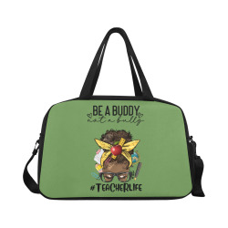 Be a BuddyRedGymBagGreen Fitness Handbag (Model 1671)