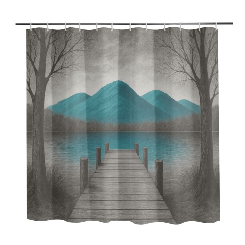 Teal Moutains Lake View