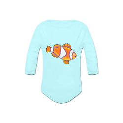 Clownfish Baby Powder Organic Long Sleeve One Piece (Model T27)