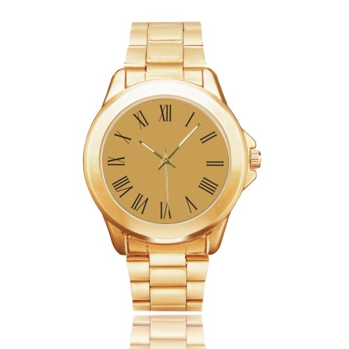 Glamorous Golden Watch Custom Gilt Watch(Model 101)