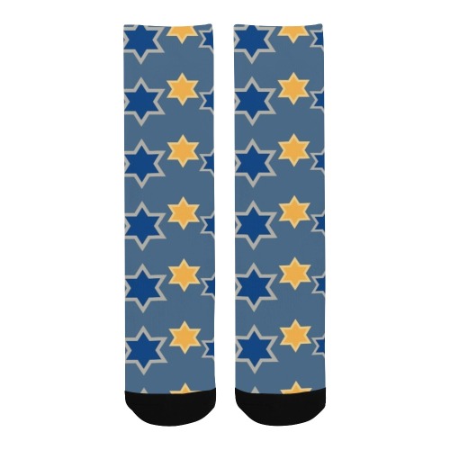 Star of David socks Men's Custom Socks