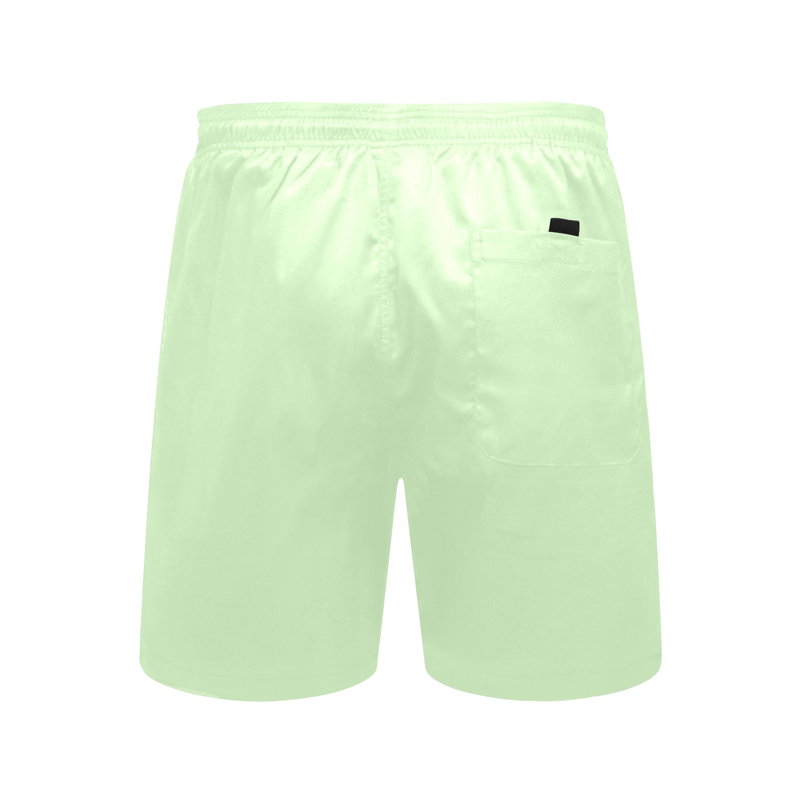 color tea green Men's Mid-Length Beach Shorts (Model L51)