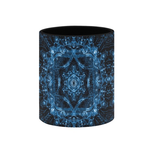 maguen blue Custom Inner Color Mug (11oz)