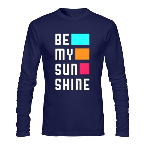 be mysunshine Sunny Men's T-shirt (long-sleeve) (Model T08)