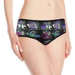 wwcfam Women's All Over Print Classic Briefs (Model L13)