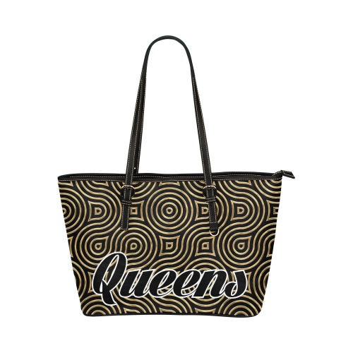 queen bag Leather Tote Bag/Large (Model 1651)