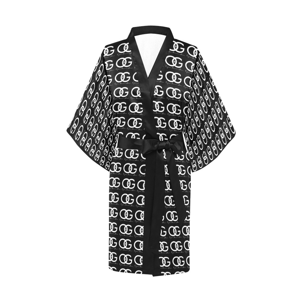 Black Robe Kimono Robe