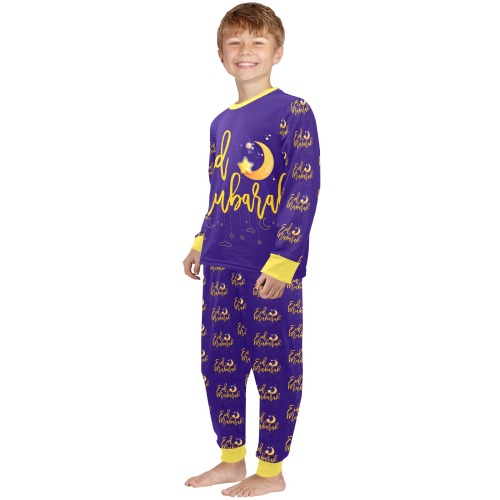 lollygag little boys Little Boys' Crew Neck Long Pajama Set