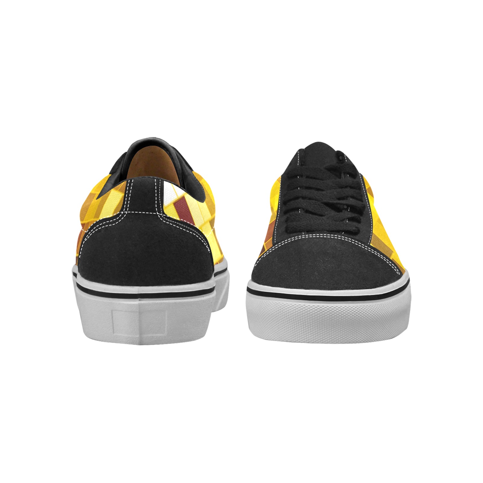 DISCO BALL 2 Men's Low Top Skateboarding Shoes (Model E001-2)