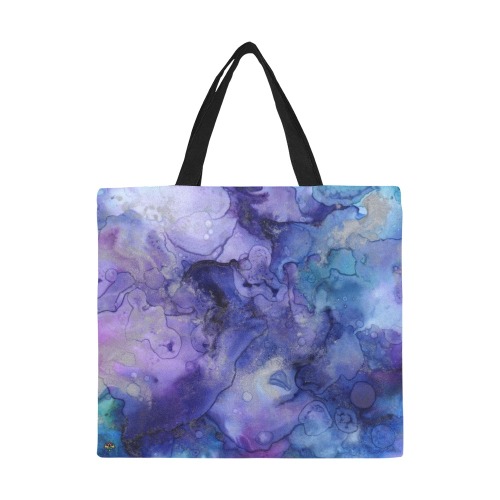 Lavender Fields All Over Print Canvas Tote Bag/Large (Model 1699)