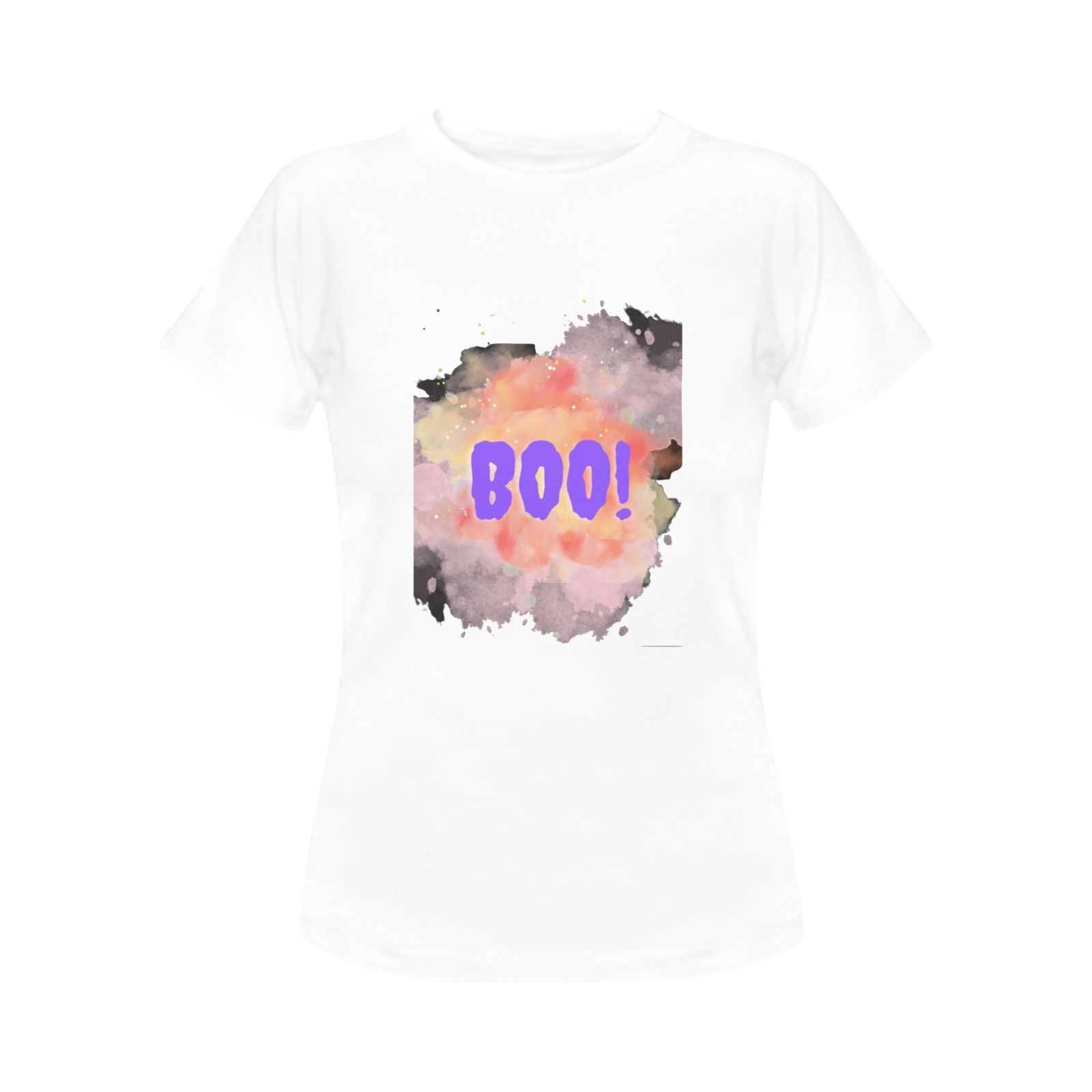boo! Women's T-Shirt in USA Size (Front Printing Only)