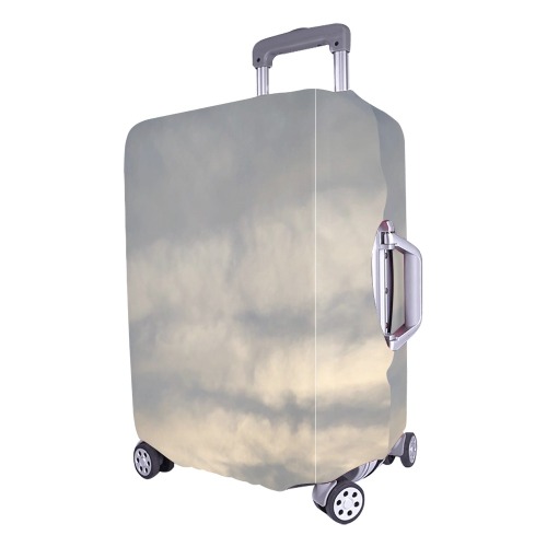 Rippled Cloud Collection Luggage Cover/Large 26"-28"