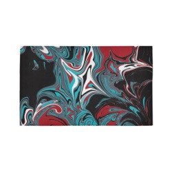 Dark Wave of Colors Azalea Doormat 30" x 18" (Sponge Material)