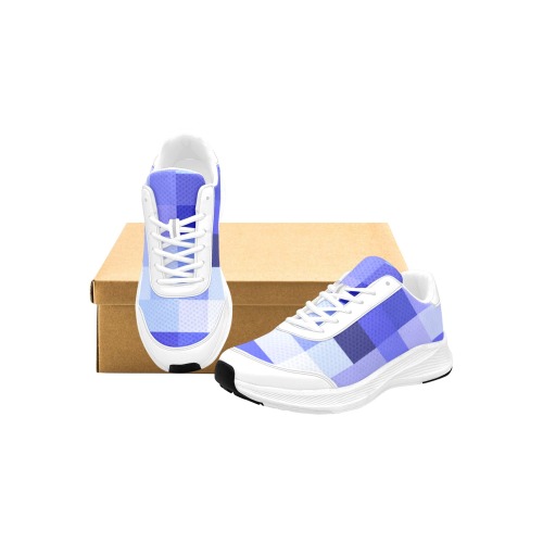 pixie-blue Men's Mudguard Running Shoes (Model 10092)
