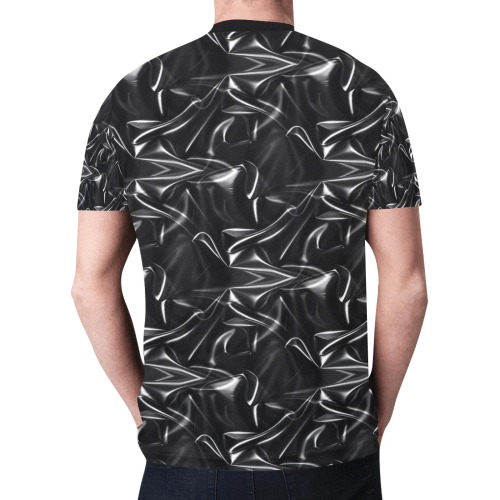 Dark Wet Look by Nico Bielow New All Over Print T-shirt for Men (Model T45)