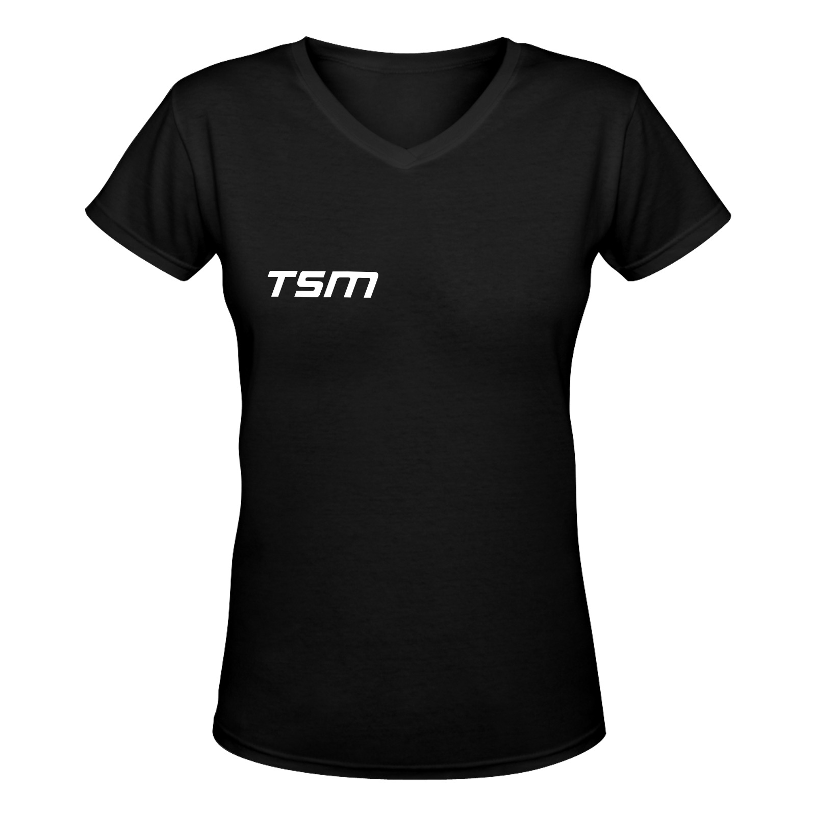 women_s_deep_v_neck_t_shirt_model_t19-147_terri-ann.shanice.morrison_tsm Women's Deep V-neck T-shirt (Model T19)