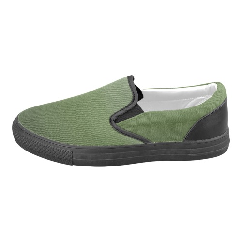 gr sp Men's Unusual Slip-on Canvas Shoes (Model 019)