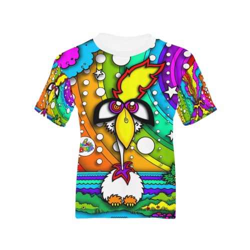 ITEM 20 - T-SHIRT - TINY ISLAND Kids' All Over Print T-shirt (Model T65)
