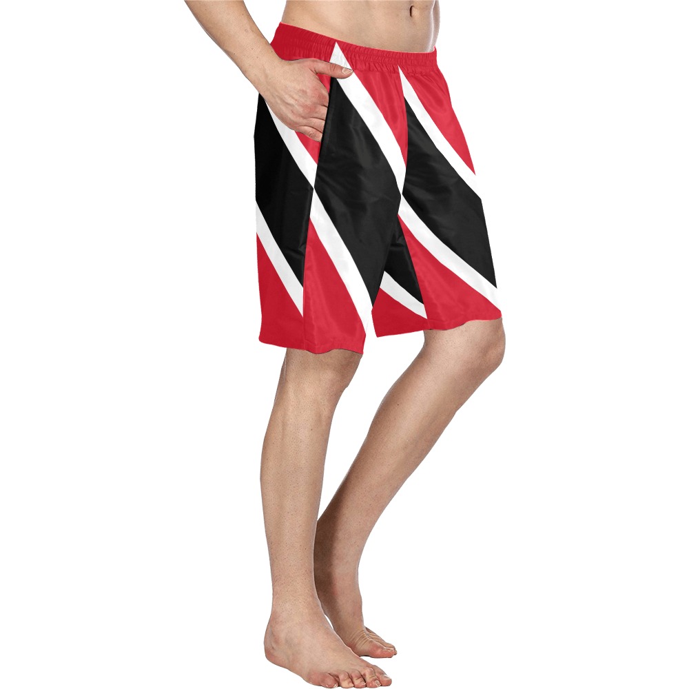 Flag_of_Trinidad_and_Tobago.svg Men's Swim Trunk (Model L21)