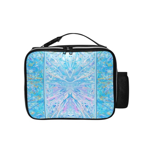 marble 5 PU Leather Lunch Bag (Model 1723)