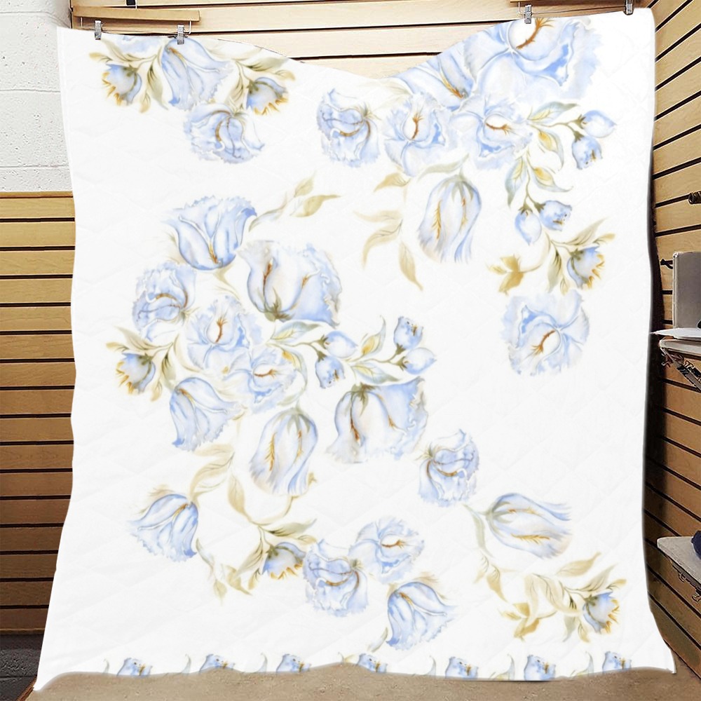 Chinese Peonies 5 Quilt 70"x80"