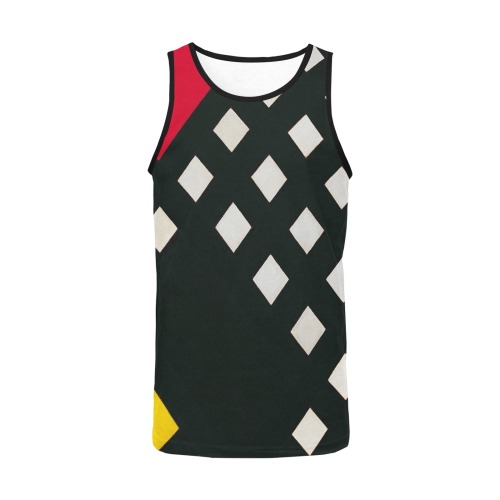 Counter-composition XV by Theo van Doesburg- Men's All Over Print Tank Top (Model T57)