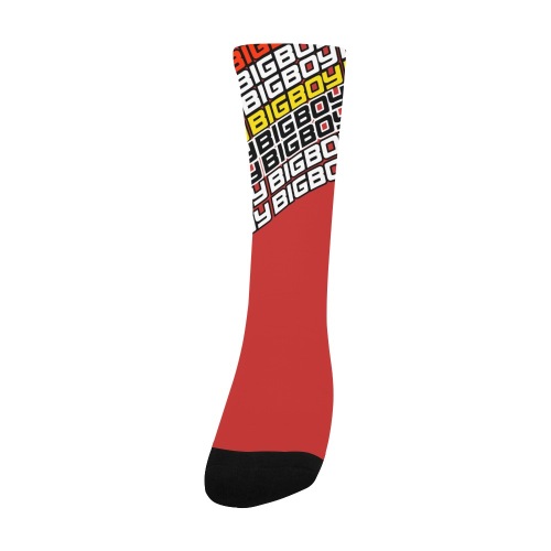 BXB SOCKS HIGH HALF RAMBO RED Men's Custom Socks