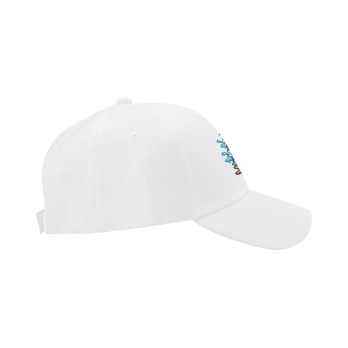 CAPE COD-GREAT WHITE EATING HOT DOG 2 Dad Cap