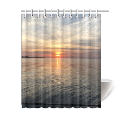 Early Sunset Collection Shower Curtain 60"x72"