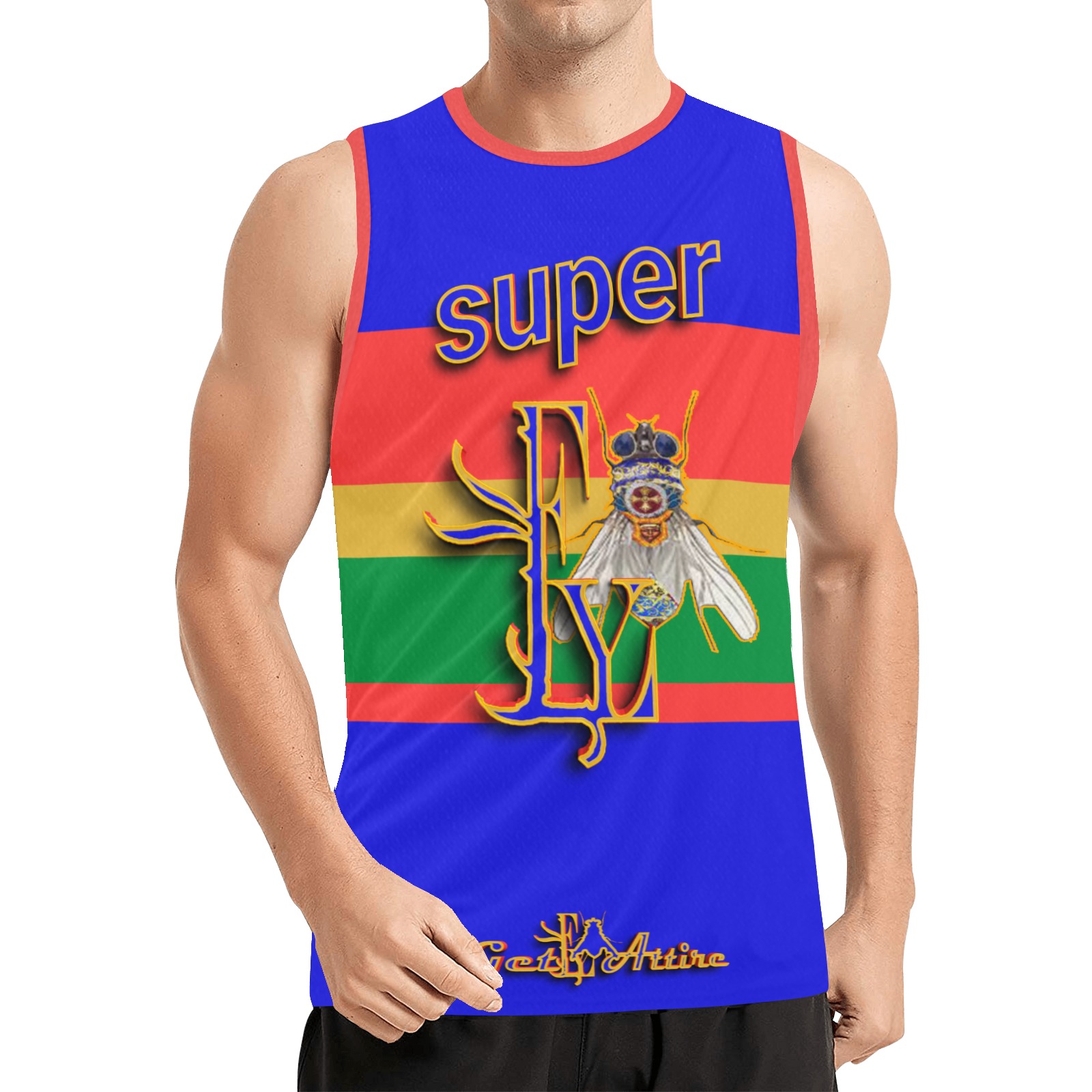 Super Fly Collectable Fly All Over Print Basketball Jersey