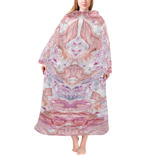 Nidhi Decembre 2014-pattern 5-6 Blanket Robe with Sleeves for Adults