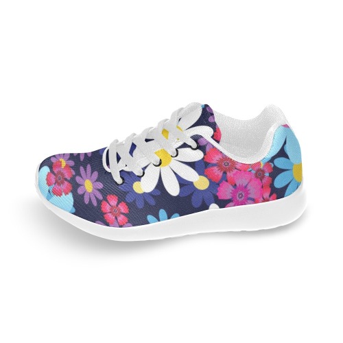 Hippy Flower Power #2 Women’s Running Shoes (Model 020)