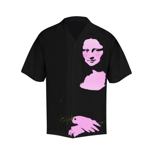 Mona Lisa Pop Art Style Hawaiian Shirt (Model T58)