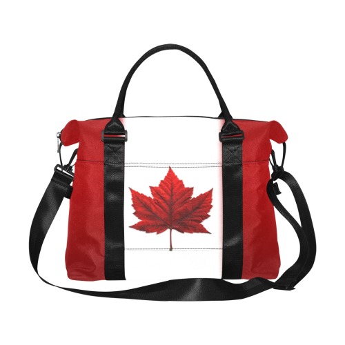 Canada Flag Travel Bags Large Capacity Duffle Bag (Model 1715)
