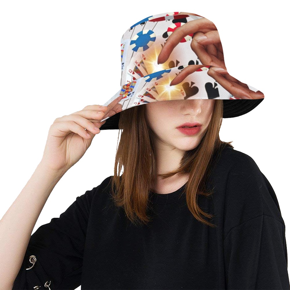 POKER NIGHT TOO All Over Print Bucket Hat