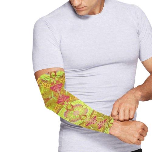 floralie-yellow Arm Sleeves (Set of Two)