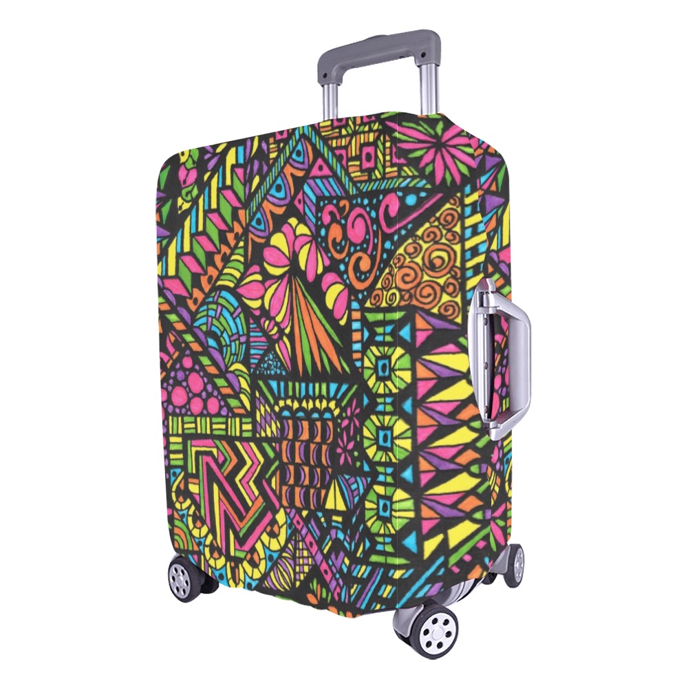 Through the Looking Glass Luggage Cover/Large 26"-28"