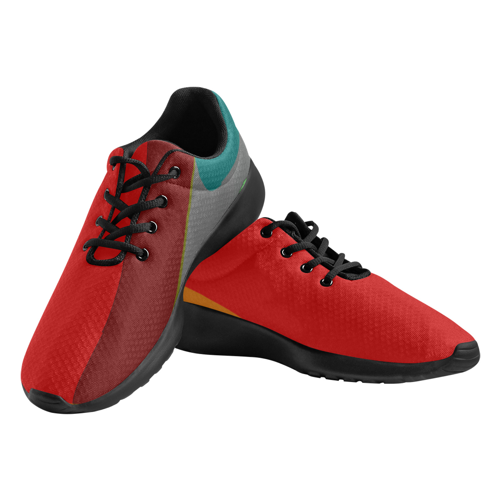 Colorful Abstract 118 Men's Athletic Shoes (Model 0200)