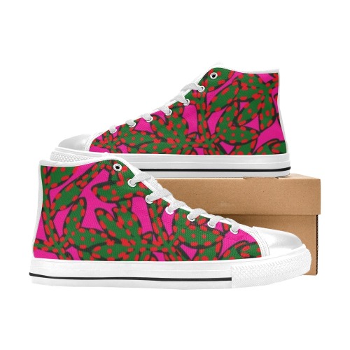 fctdyy Women's Classic High Top Canvas Shoes (Model 017)