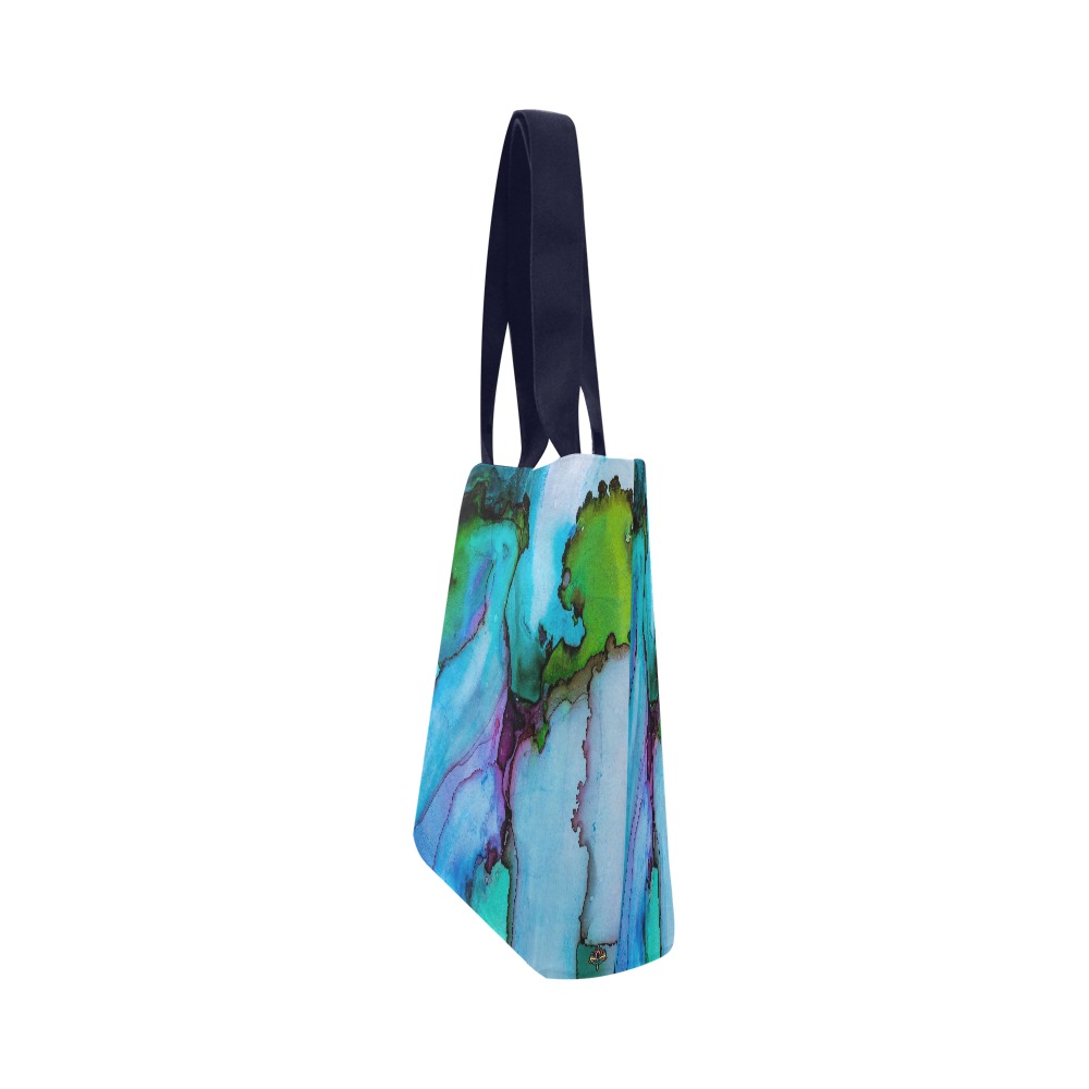 Reef Garden Canvas Tote Bag (Model 1657)