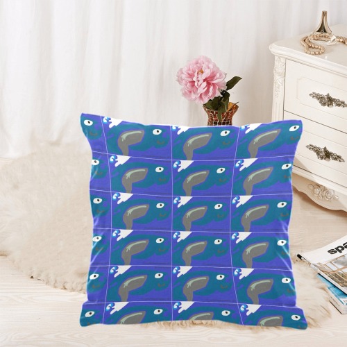 'Sea Mirror' by Artonio Custom  Pillow Case 18"x18" (one side) No Zipper