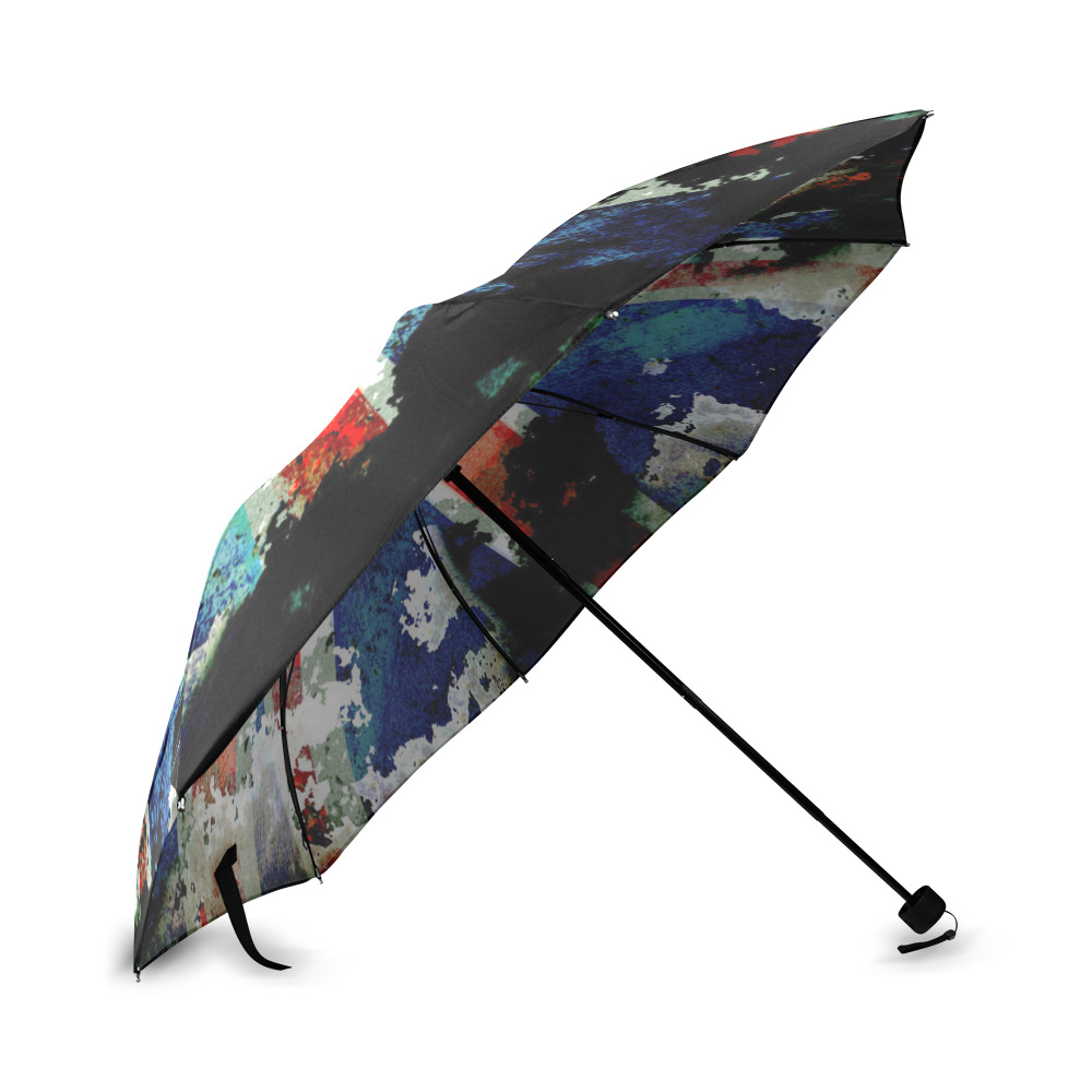Extreme Grunge Union Jack Flag Foldable Umbrella (Model U01)