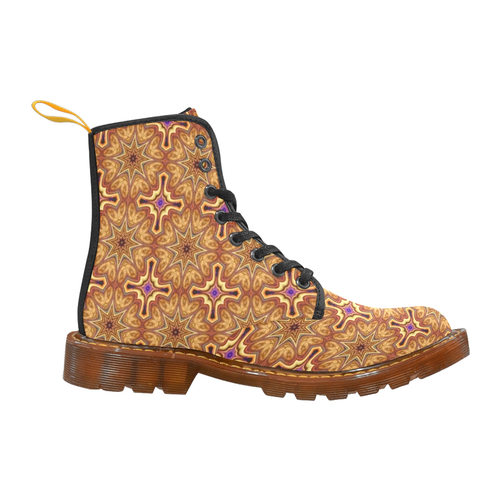 Gorgeous Repper.app Abstract - Stars, Fall Colors Martin Boots For Women Model 1203H