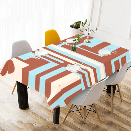 Model 1 Cotton Linen Tablecloth 60"x120"