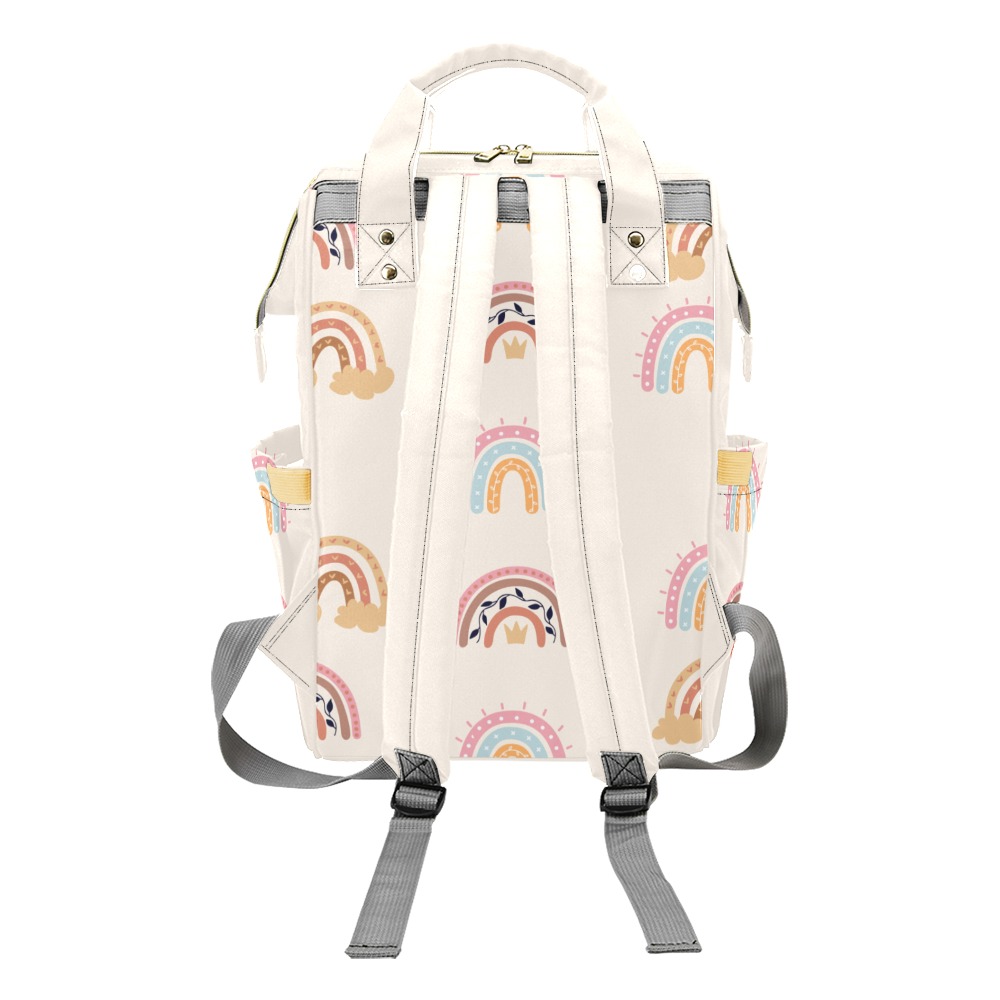 Personalized Boho Diaper Bag Multi-Function Diaper Backpack/Diaper Bag (Model 1688)