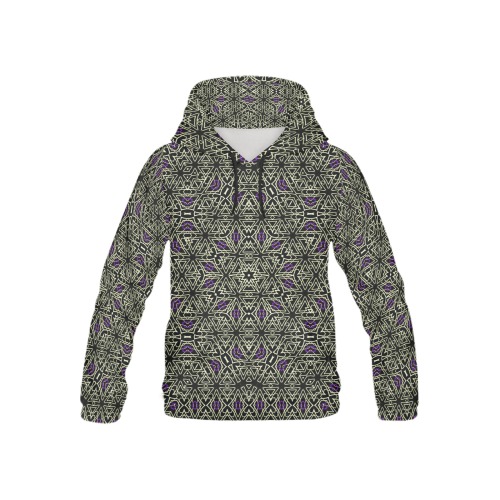 Pharoh Style All Over Print Hoodie for Kid (USA Size) (Model H13)