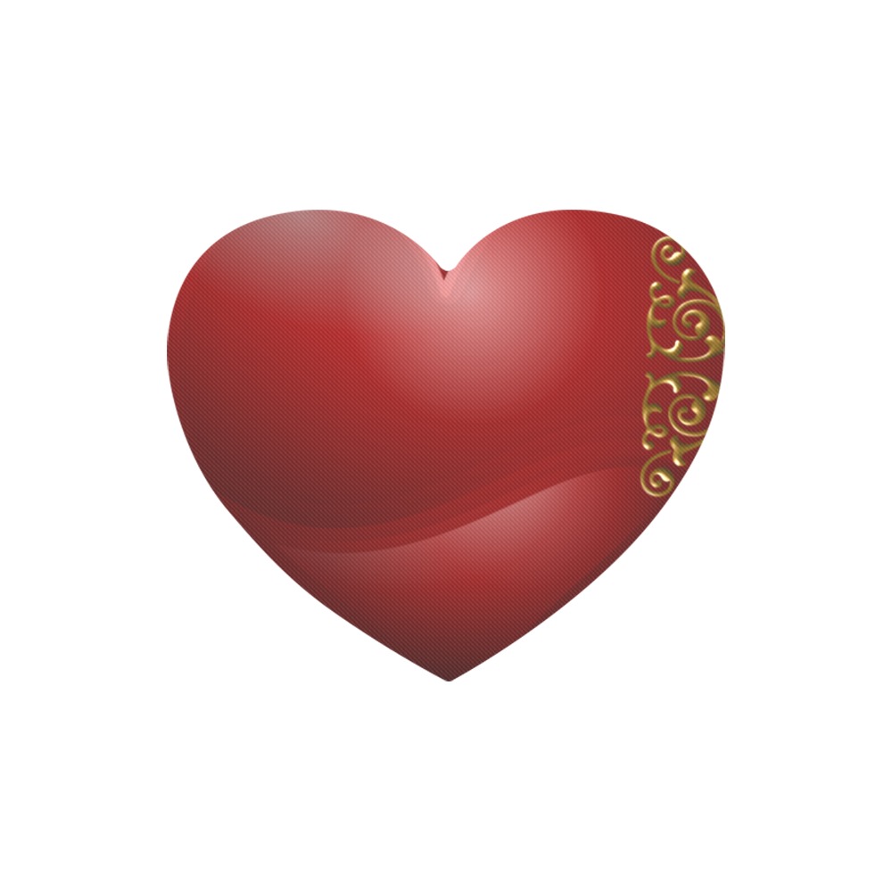 Las Vegas Heart Playing Card Shape Heart-shaped Mousepad