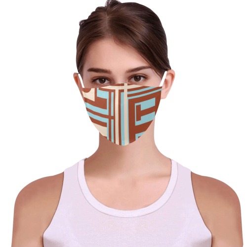 Model 1 3D Mouth Mask with Drawstring (30 Filters Included) (Model M04) (Non-medical Products)